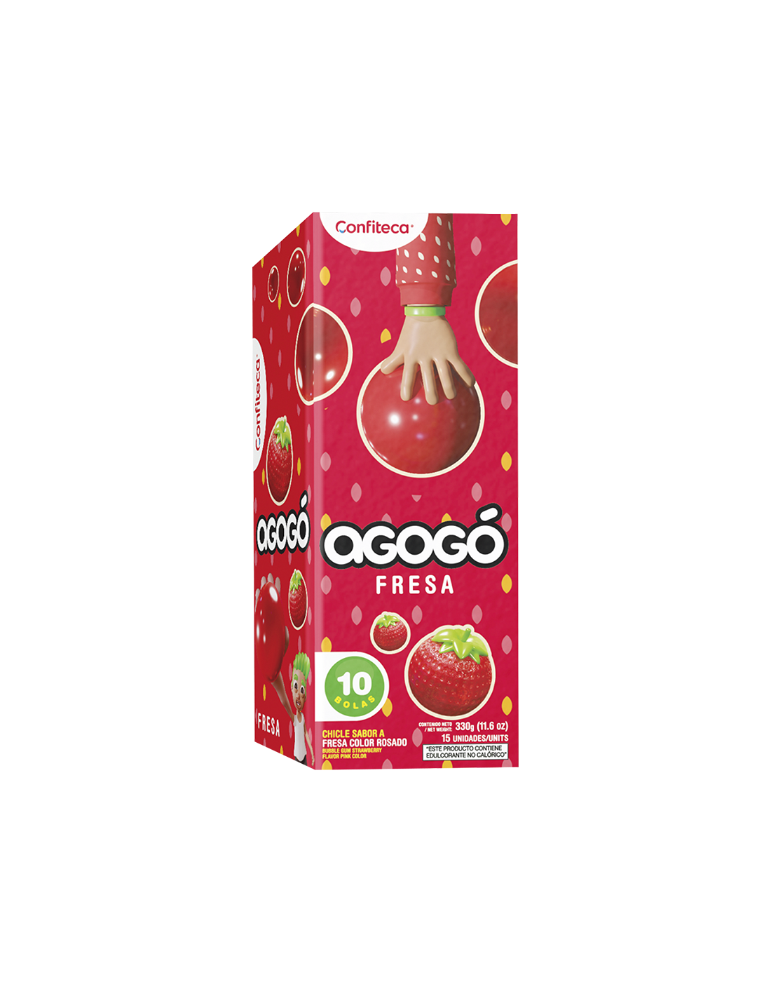 Agogo Línea Fresa (x10) x15