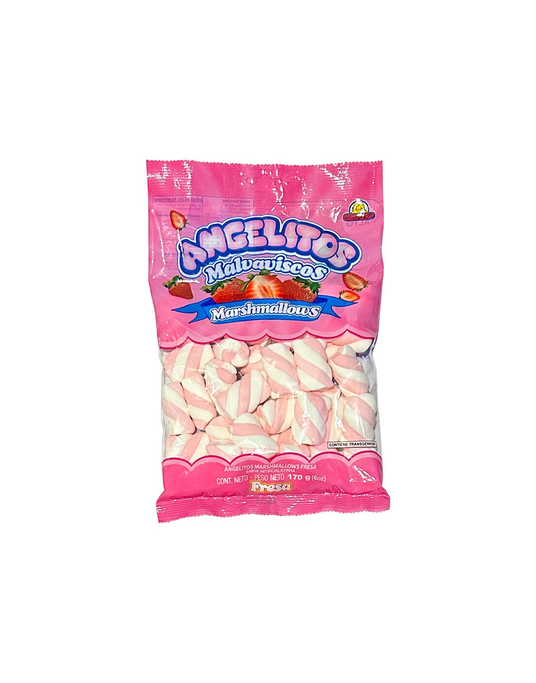 Angelitos Malvaviscos Fresa 170g.