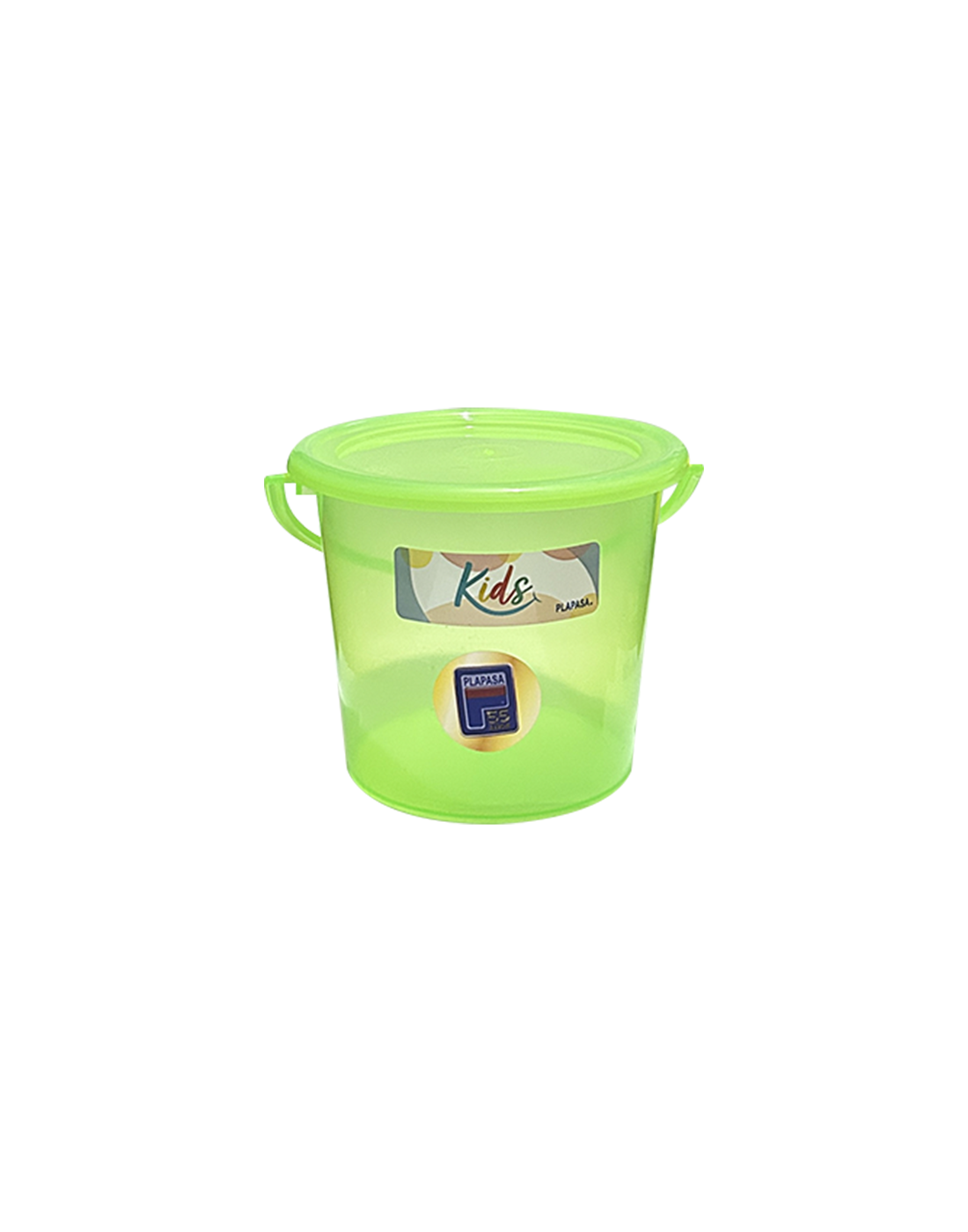 Balde para Sorpresas Verde Pastel 1Lt.