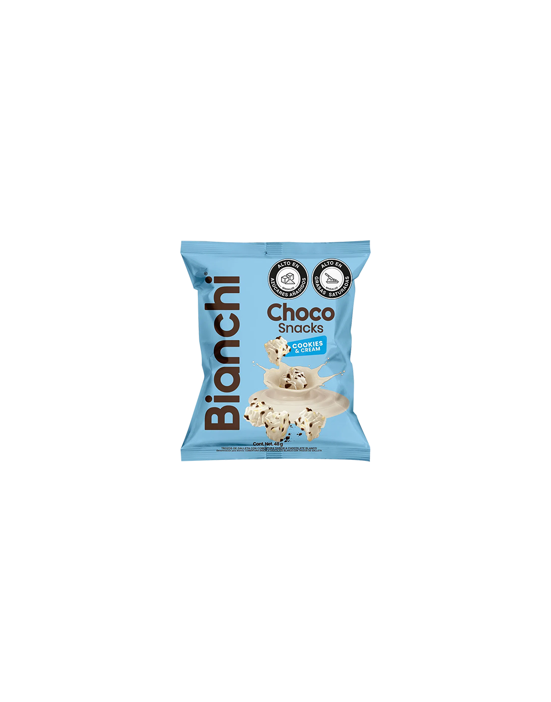 Bianchi Choco Snacks Cookies and Cream 48g.