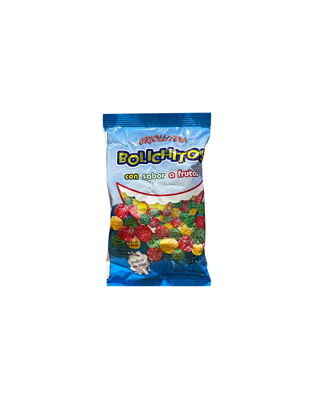 Bolichitos con Sabor a Frutas (12g.) x12