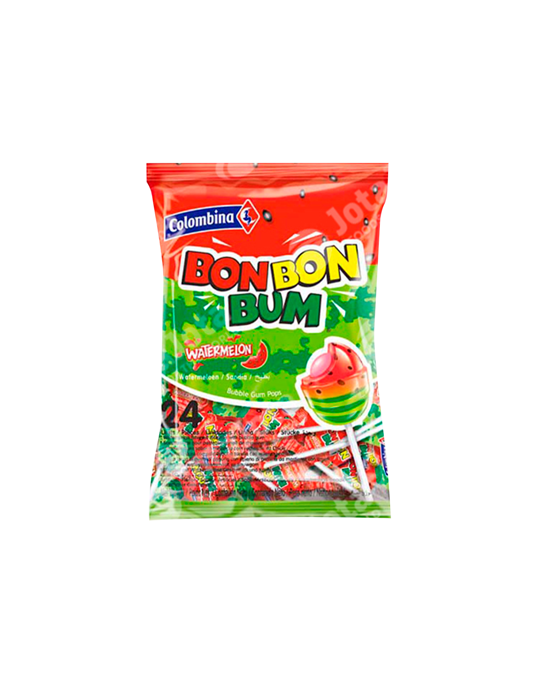 Bon Bon Bum Sandía x24