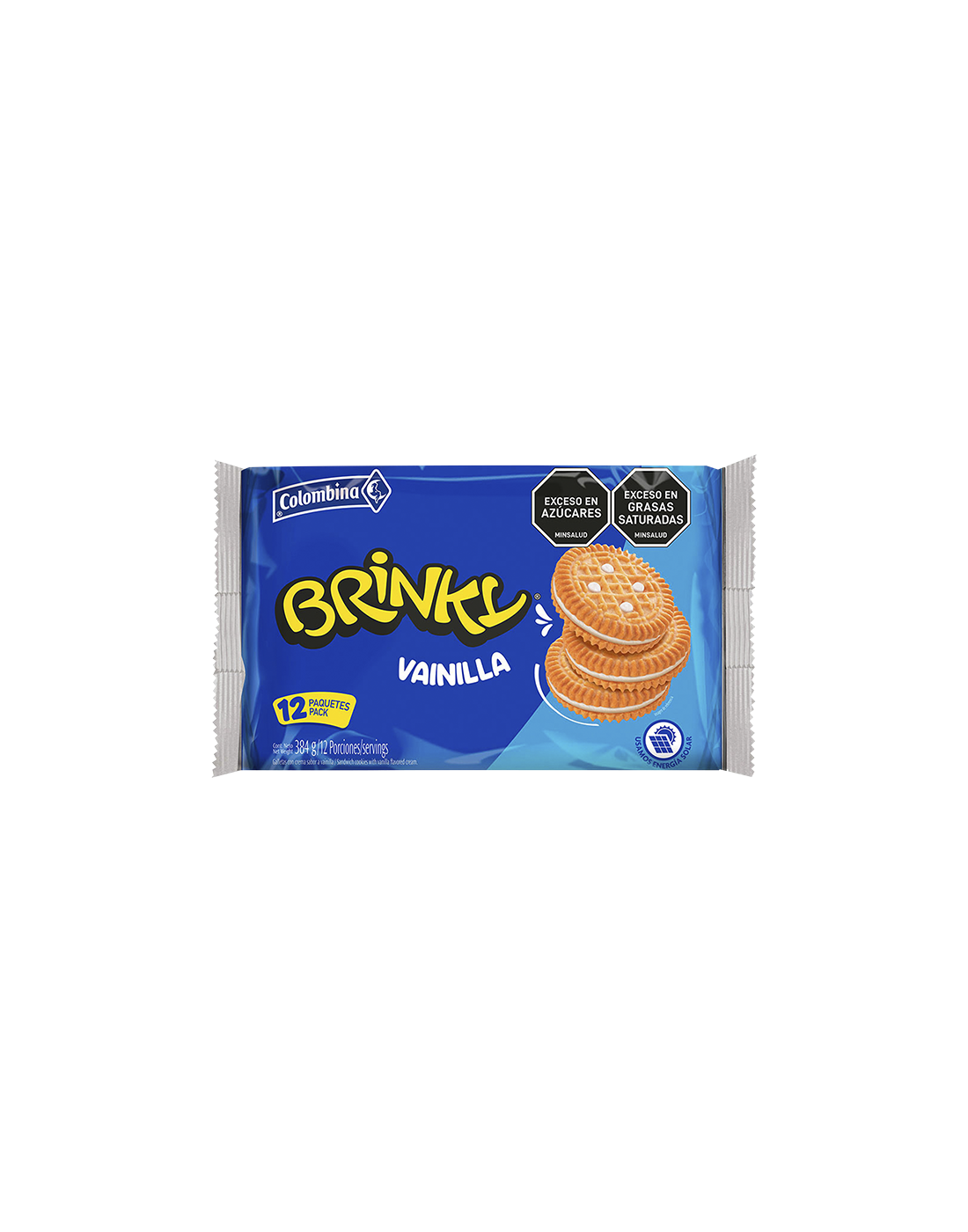Galleta Brinky Vainilla x12