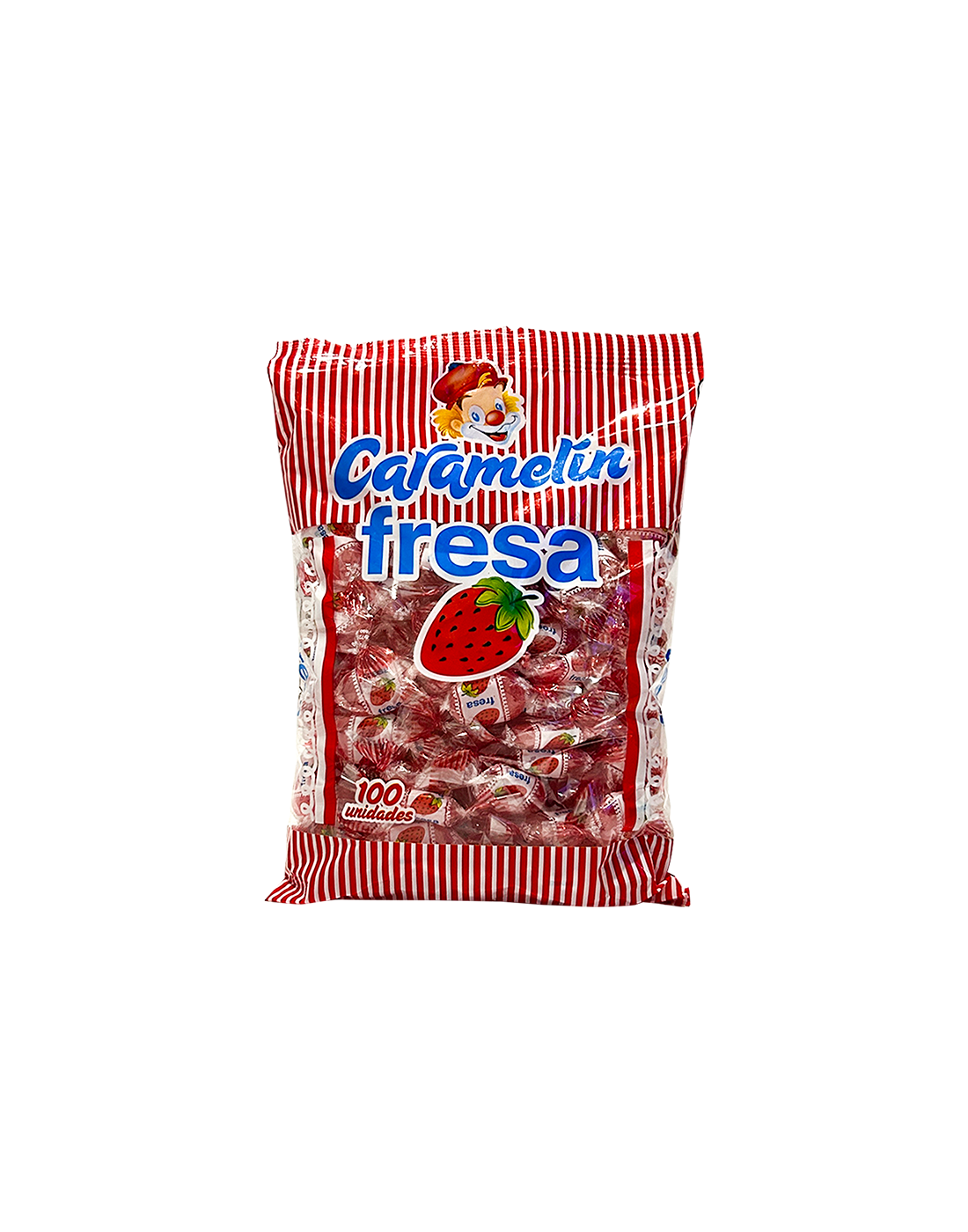 Caramelín Fresa x100