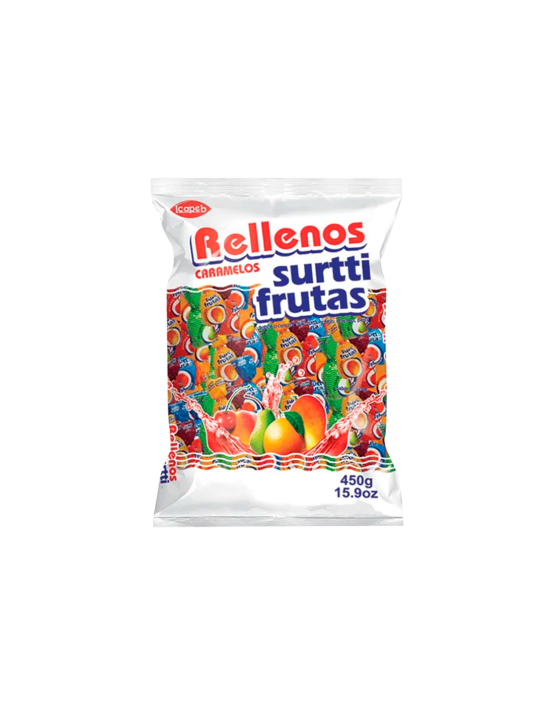 Caramelo Rellenos Caramelos Surti Frutas Sabores Surtidos x90