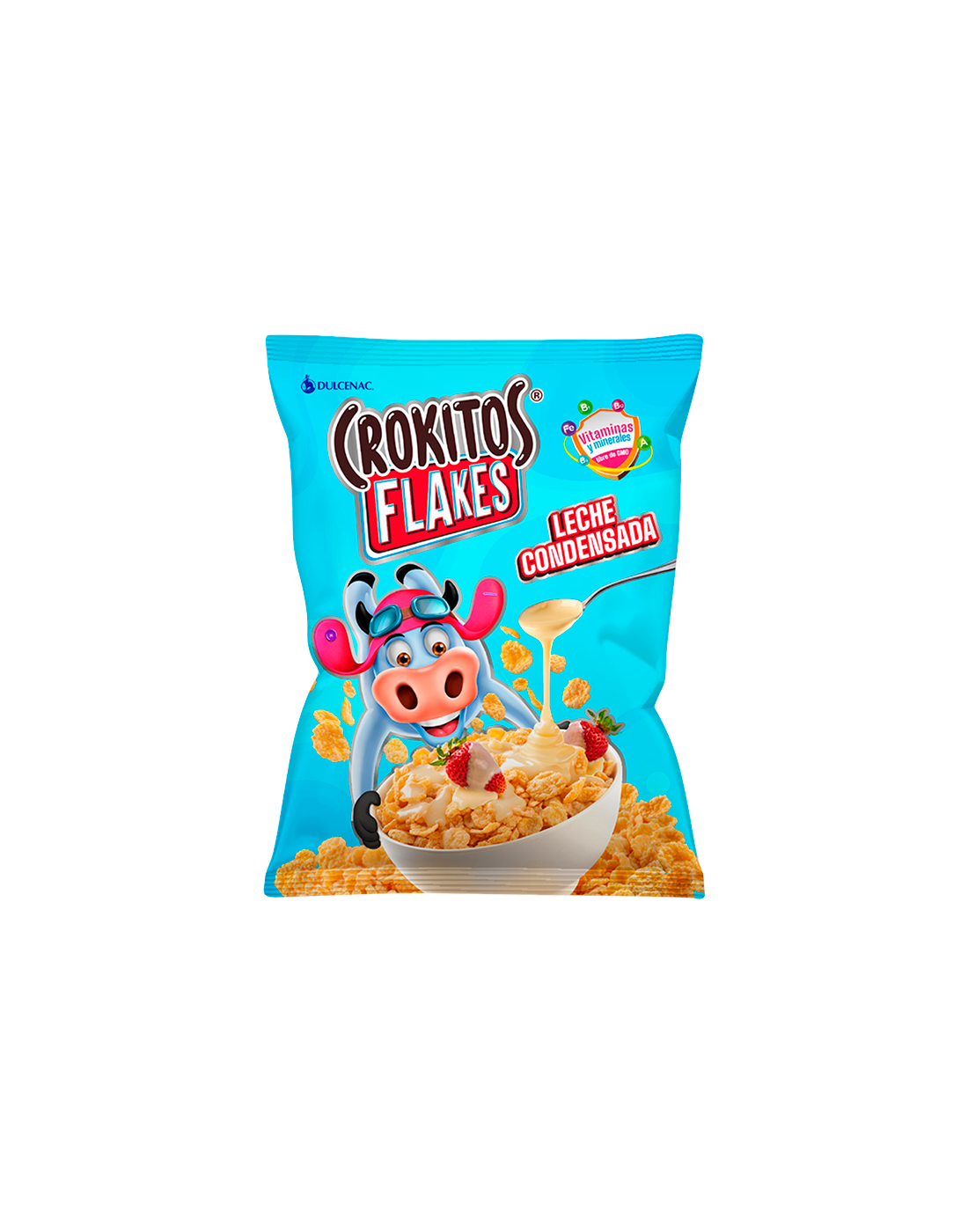Cereal Crokitos Flakes Leche Condensada 135g.