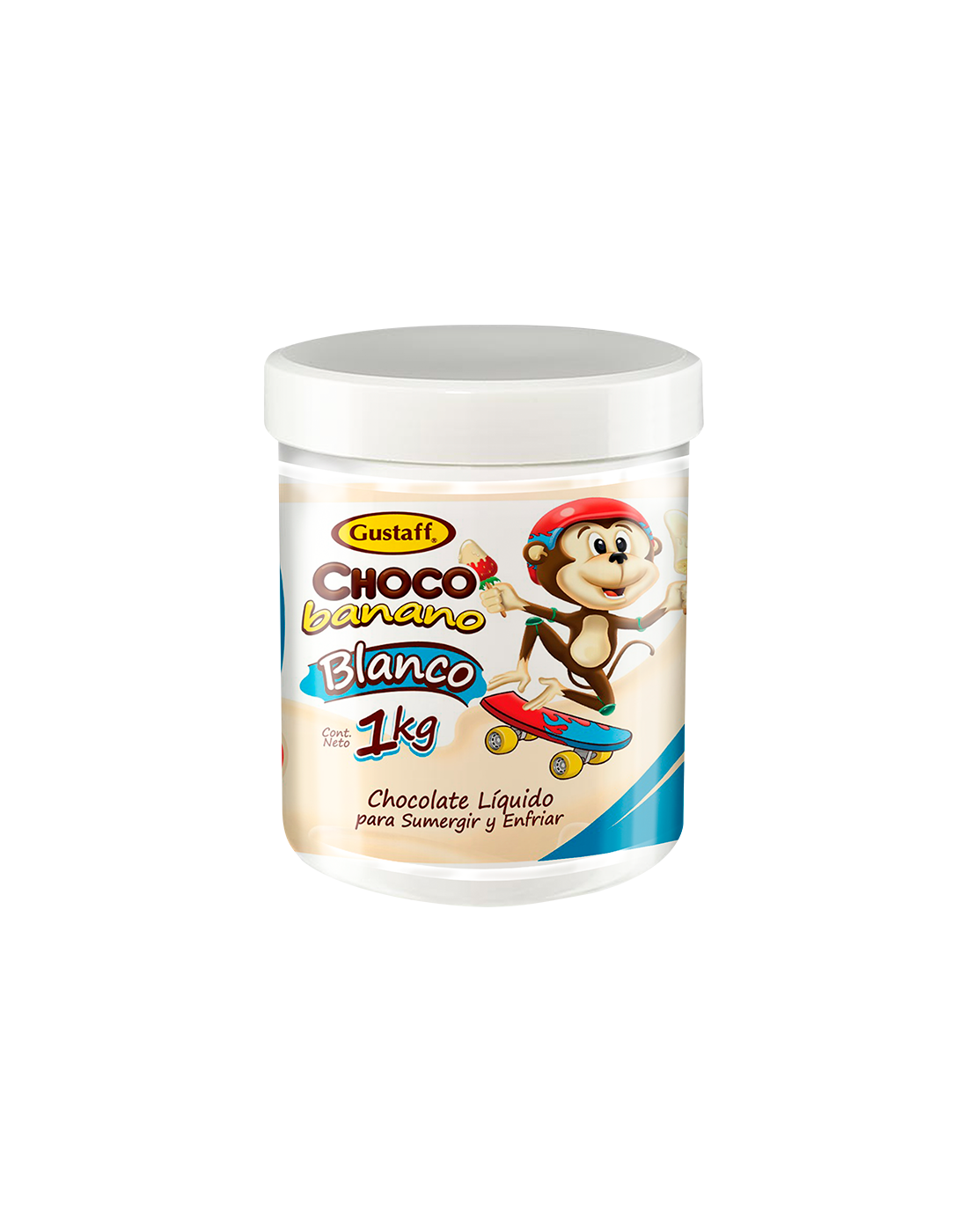 Choco Banano Blanco 1Kg.