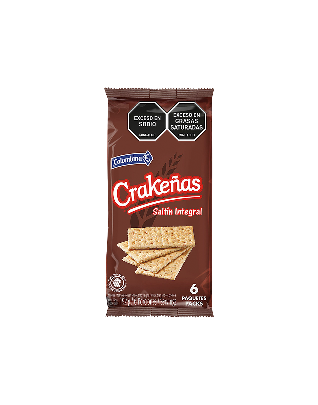 Crakeñas Saltín Integral x6