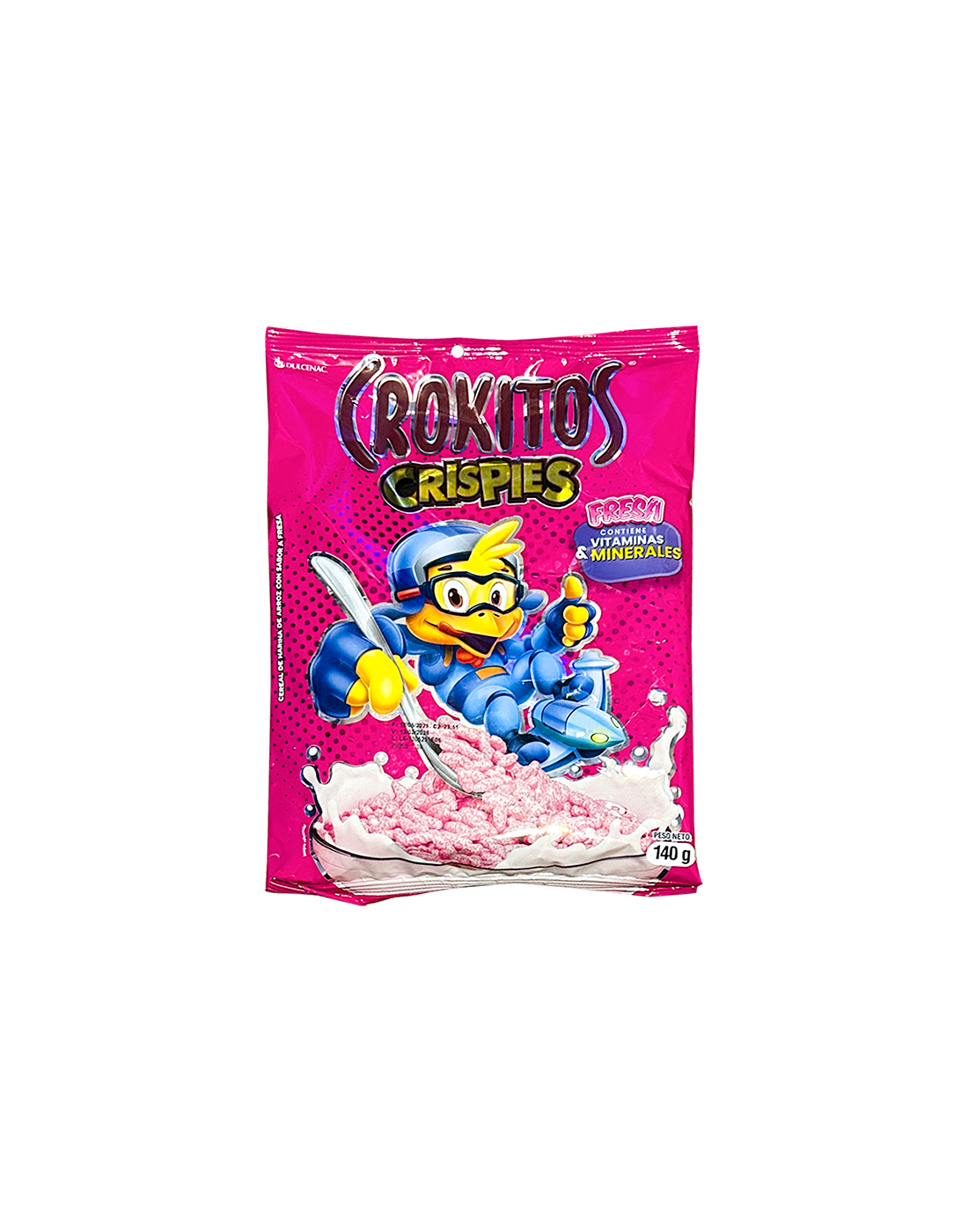 Crokitos Crispies Fresa 140g.