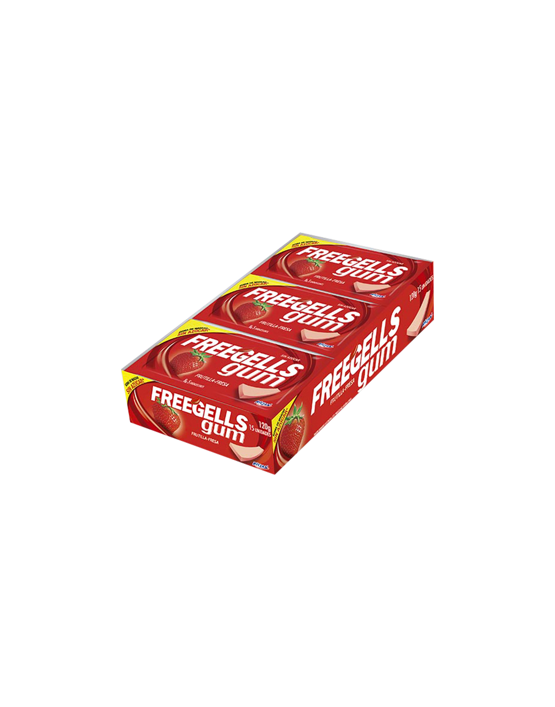Freegells Gum Fresa x15