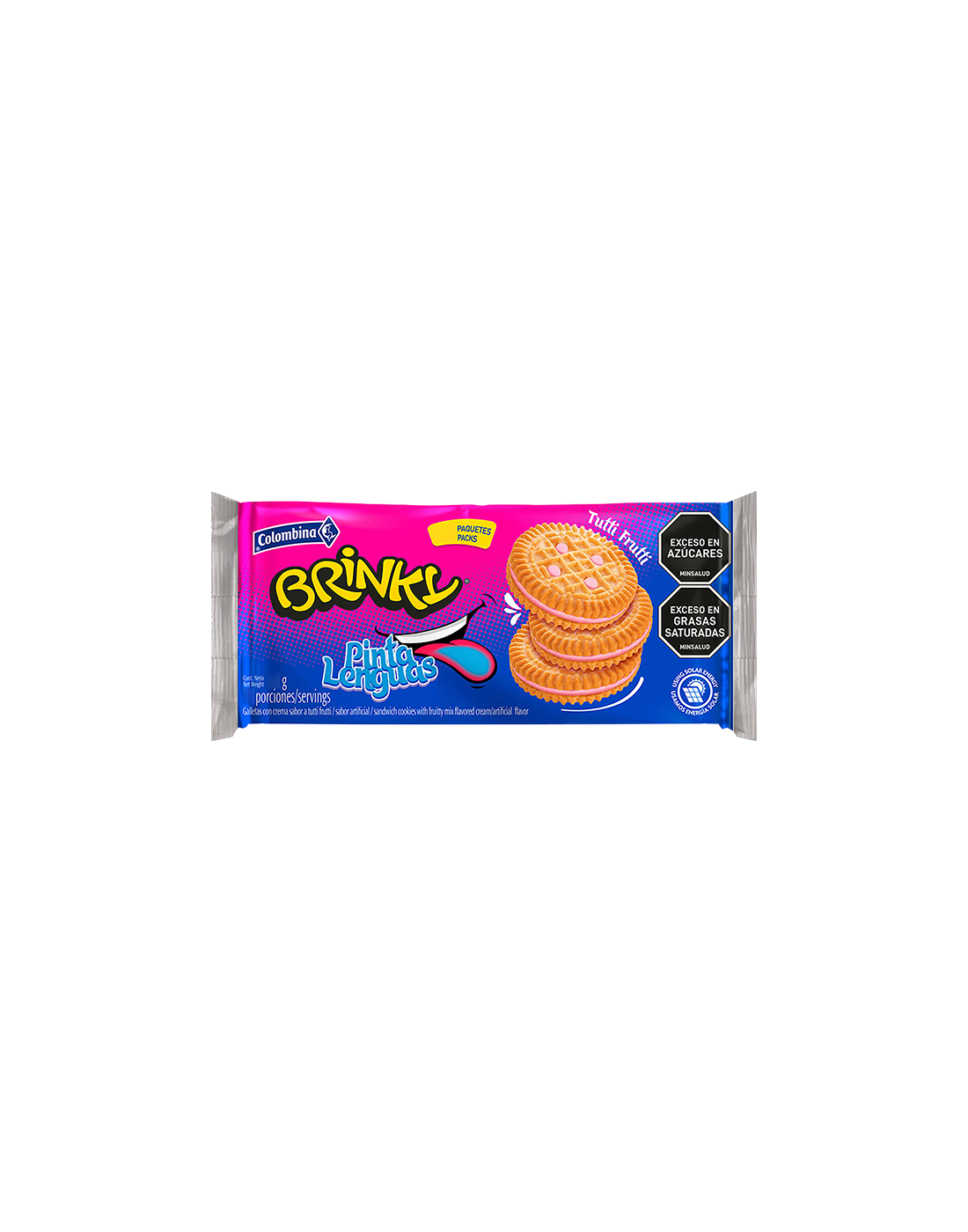 Galleta Brinky Pinta Lenguas x6