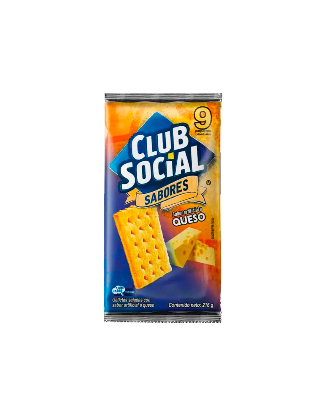 Galleta Club Social Sabores Queso x9