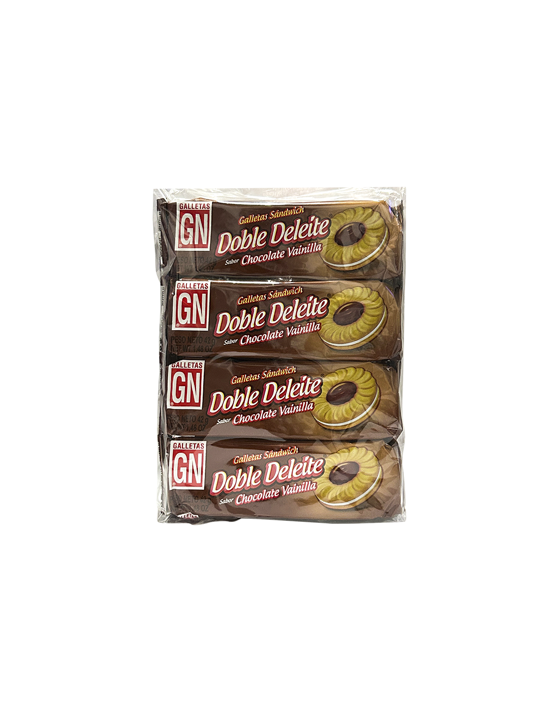 Galletas Doble Deleite Chocolate Vainilla x8