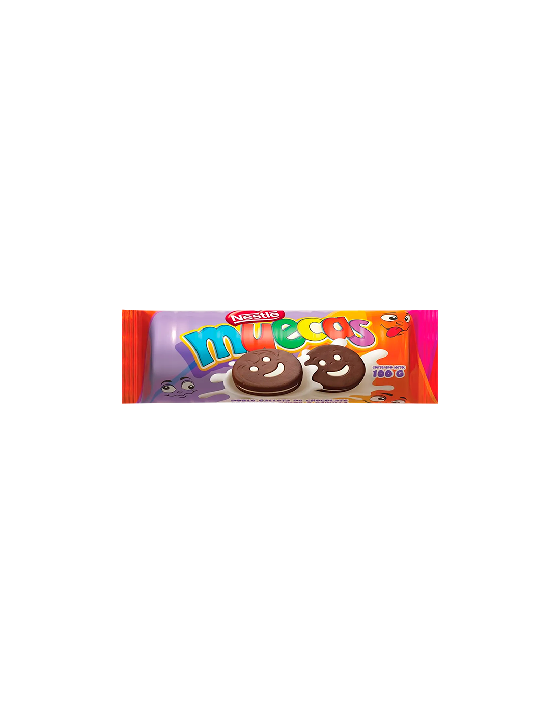 Galletas Muecas Chocolate 100g.