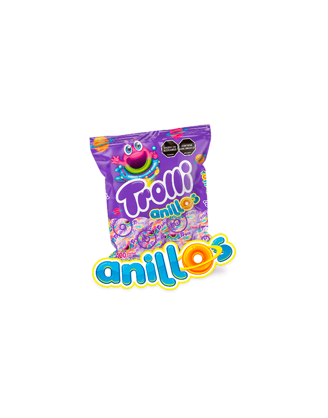 Gomitas Play Anillos 55g.