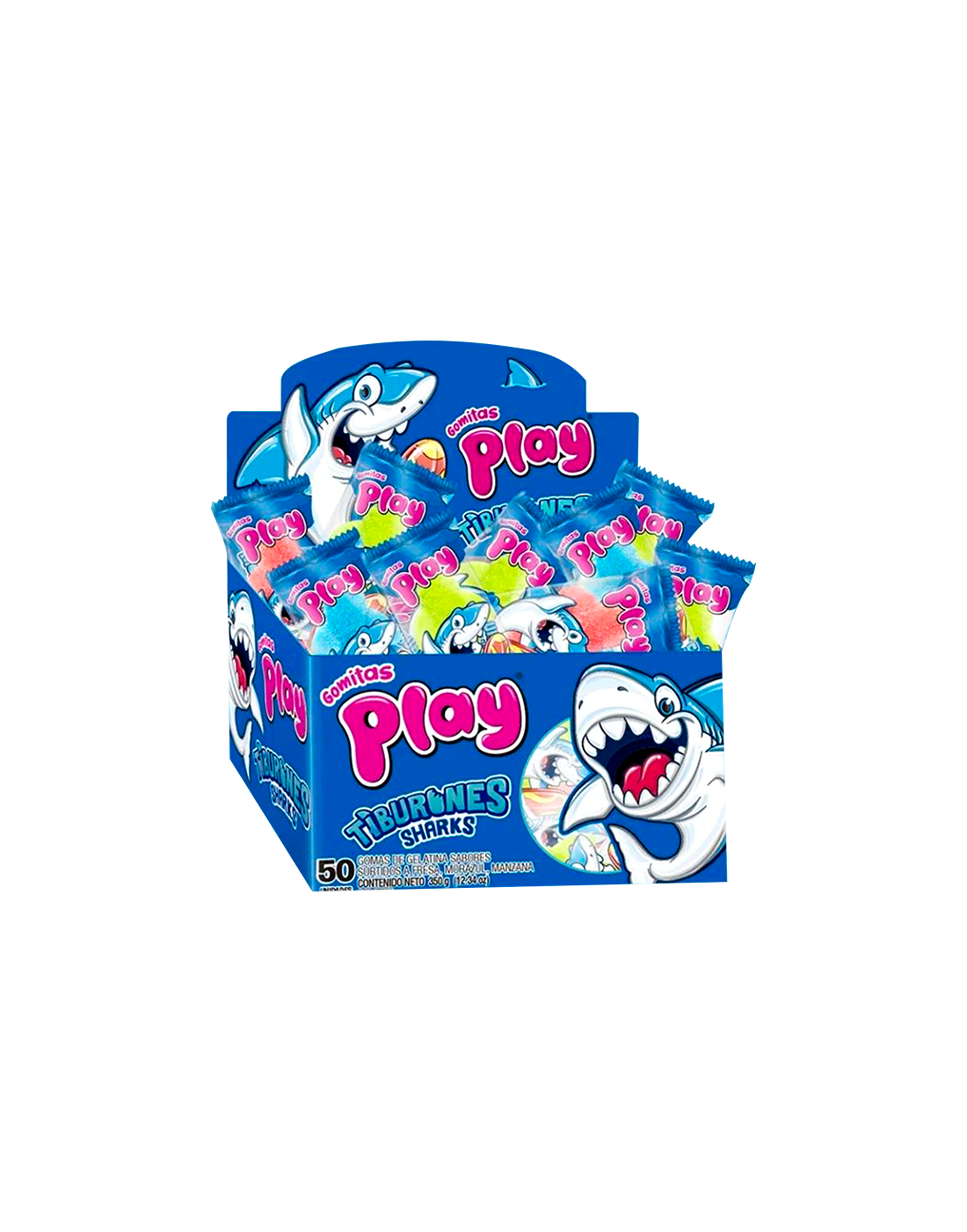Gomitas Play Tiburones x50