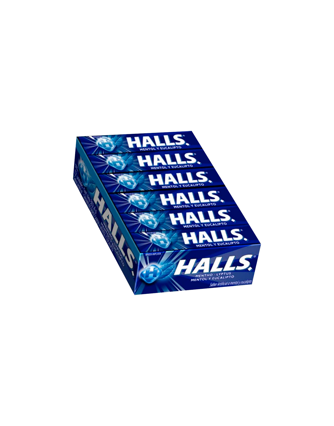 Halls Barra Mentol y Eucalipto x12