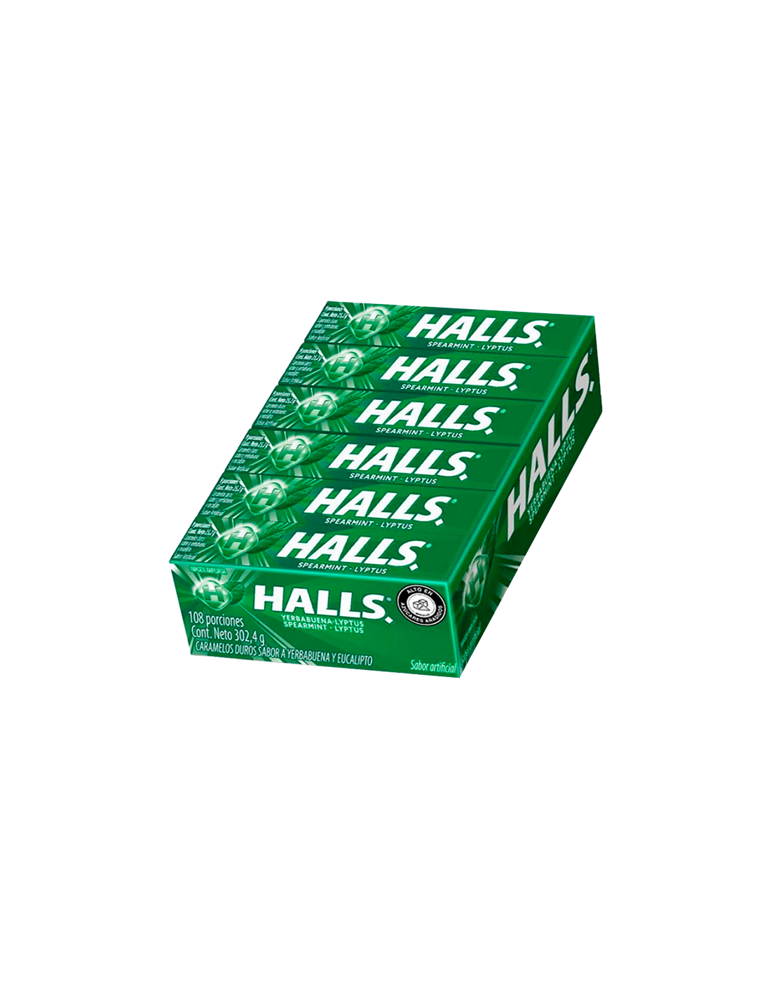 Halls Barra Yerbabuena x12