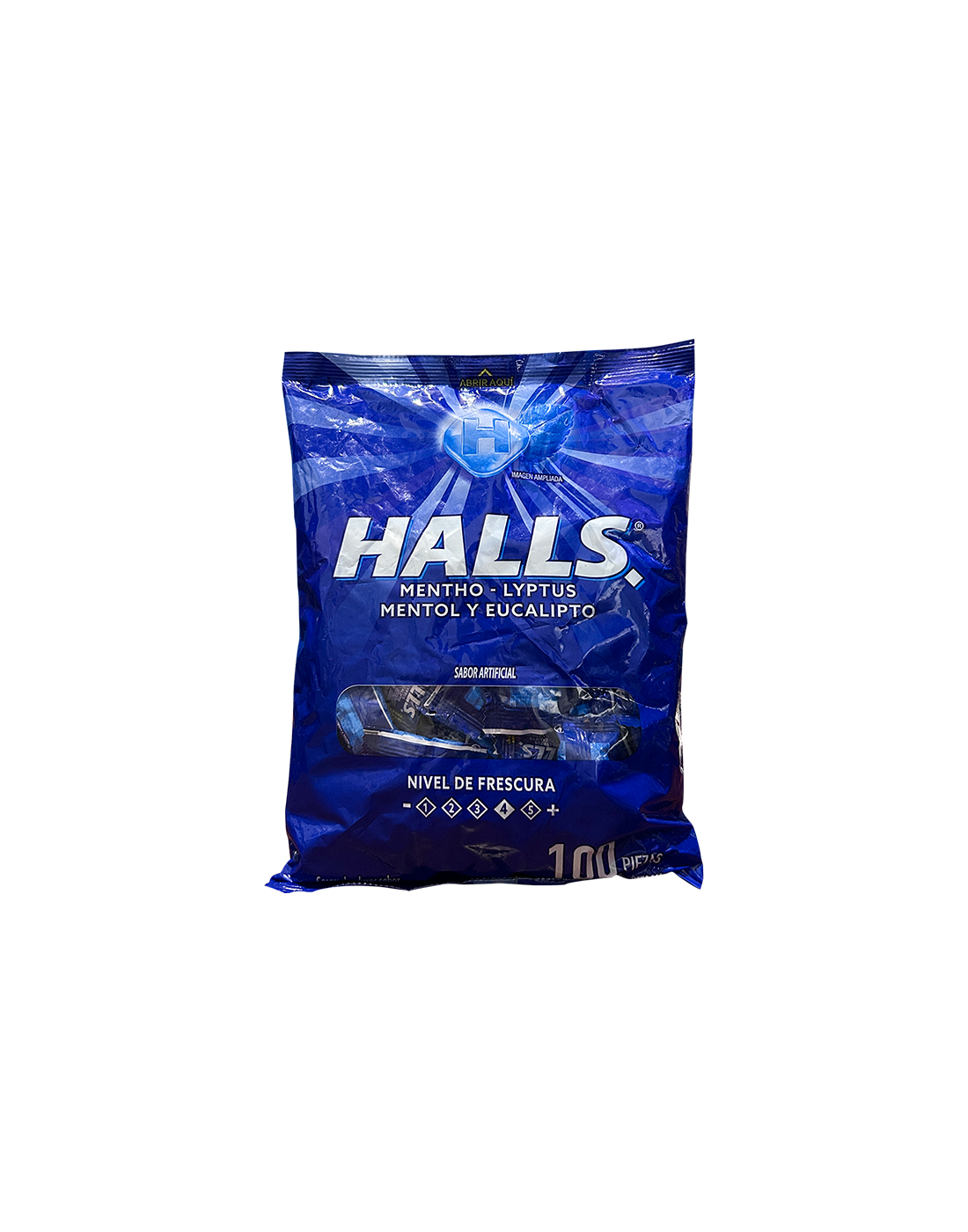 Halls Mentho Mentol y Eucalipto x100