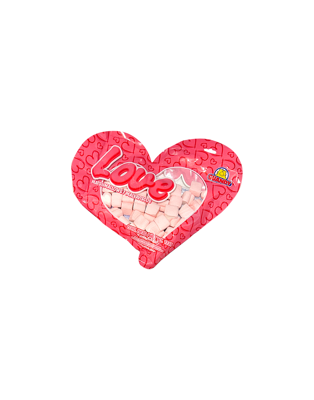 Marshmallow Love Fresa y Vainilla 125g.