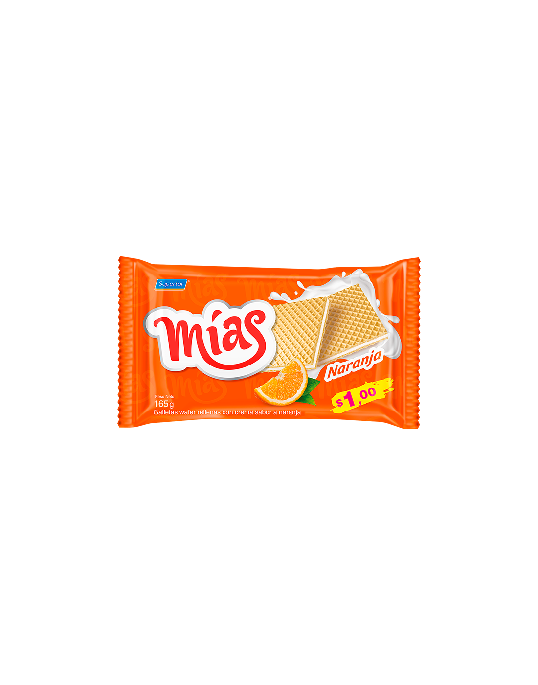 Mías Naranja 165g.