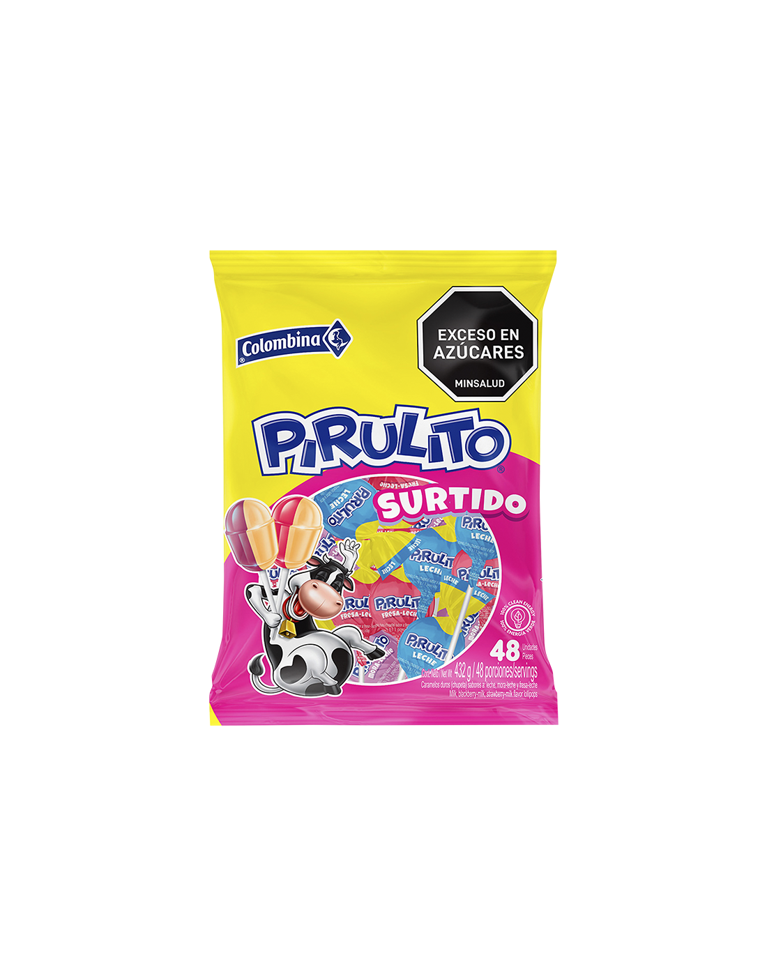 Pirulito Surtido Colombina x48