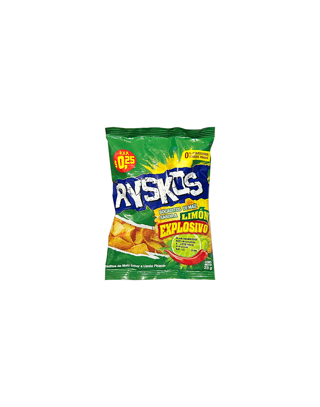 Ryskos Limón Explosivo (23g.) x12