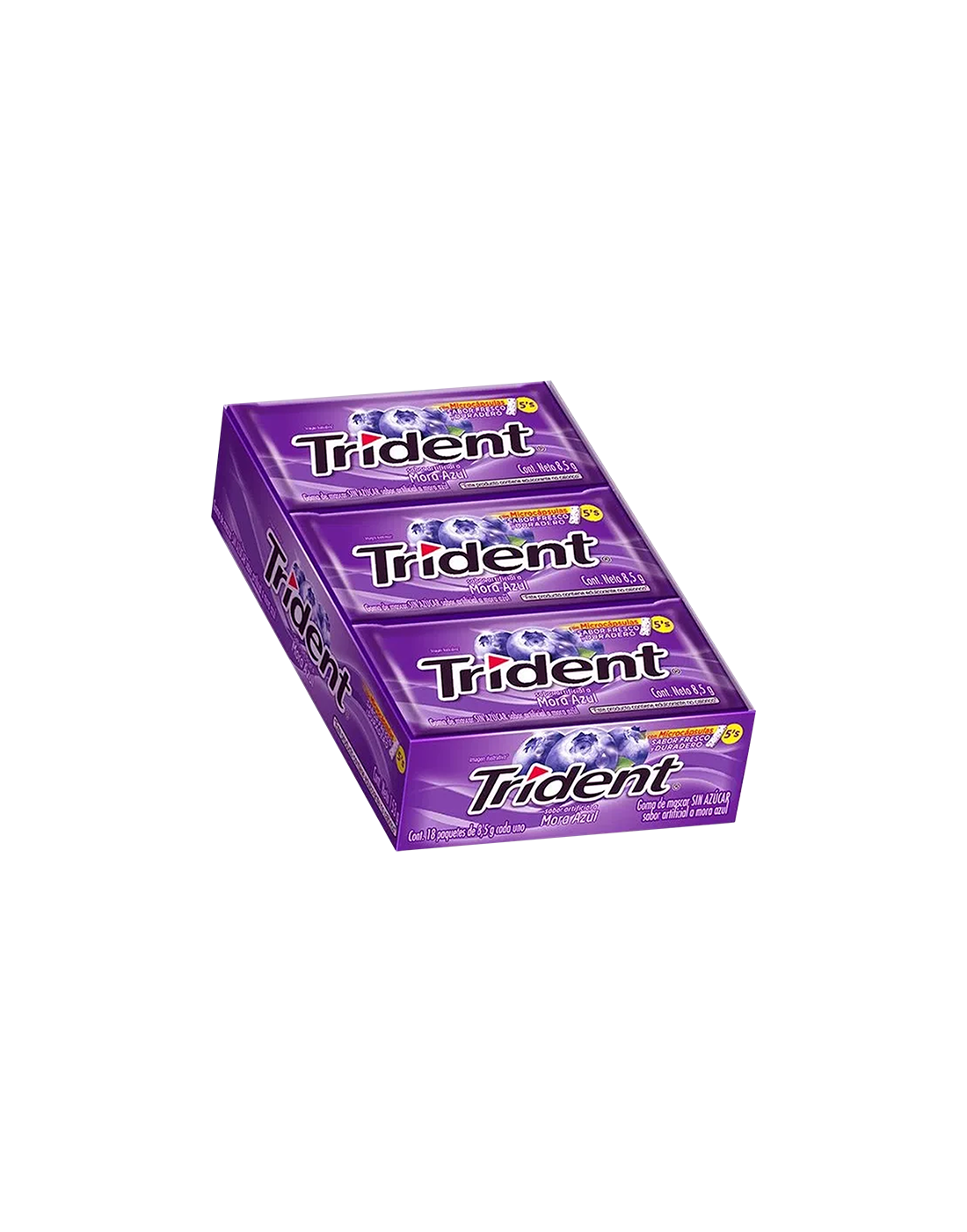 Trident Mora Azul x18