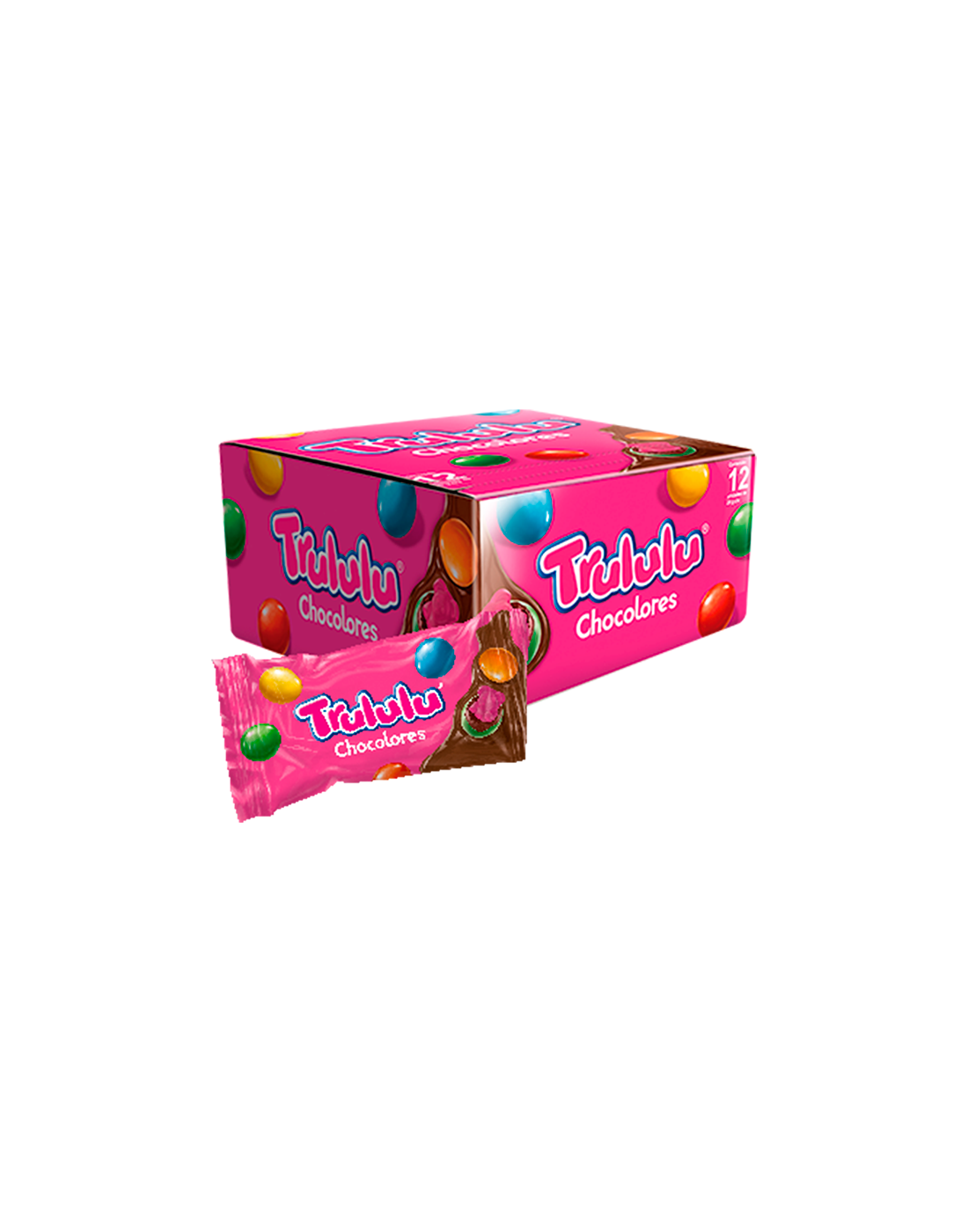 Trululu Chocolores Chocolate x12