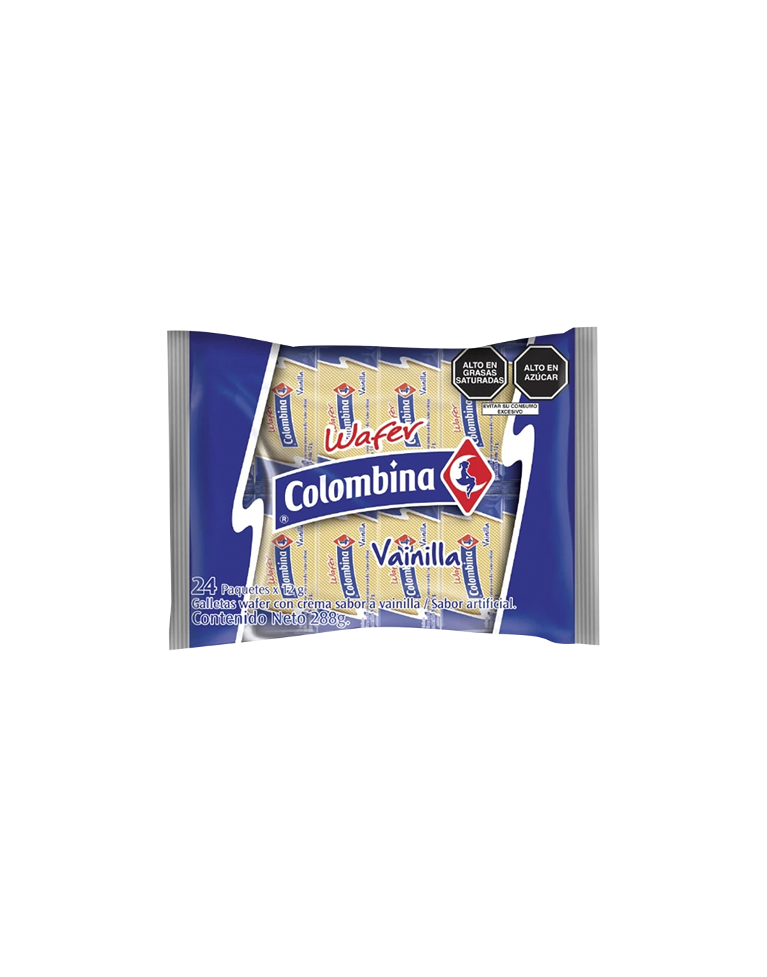 Wafer Colombina Vainilla x24