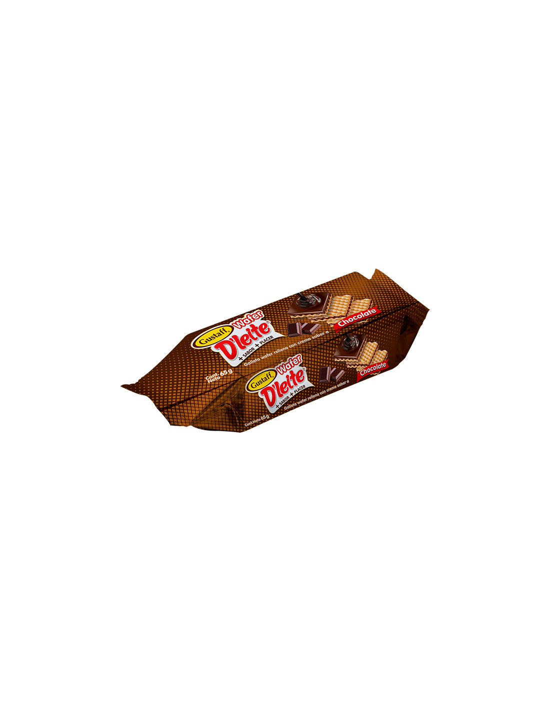 Wafer D'leite Chocolate 65g.