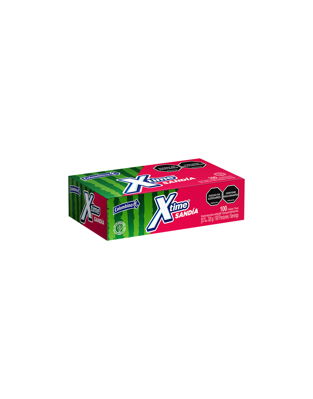 Chicles Xtime Sandía x100