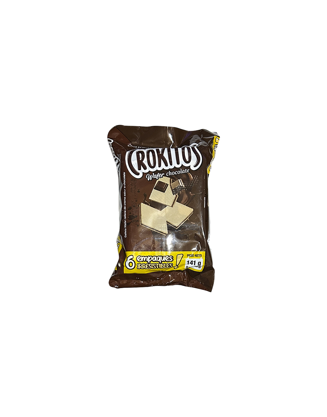Crokitos Wafer Chocolate x6