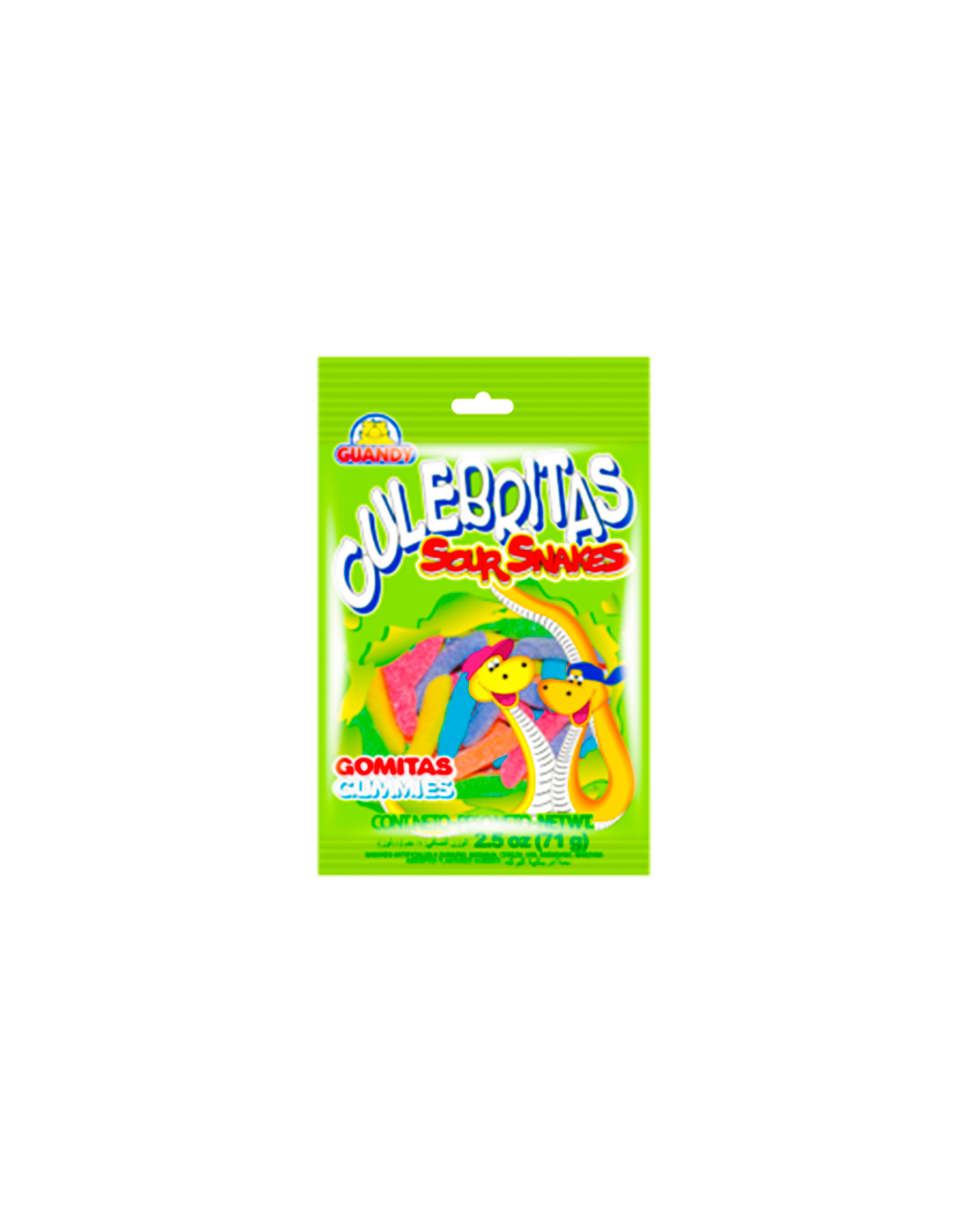 Culebritas Sour Snakes 71g.