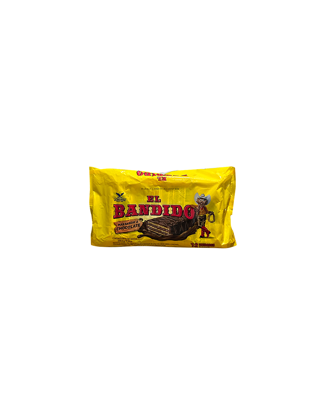 El Bandido Chocolate x12