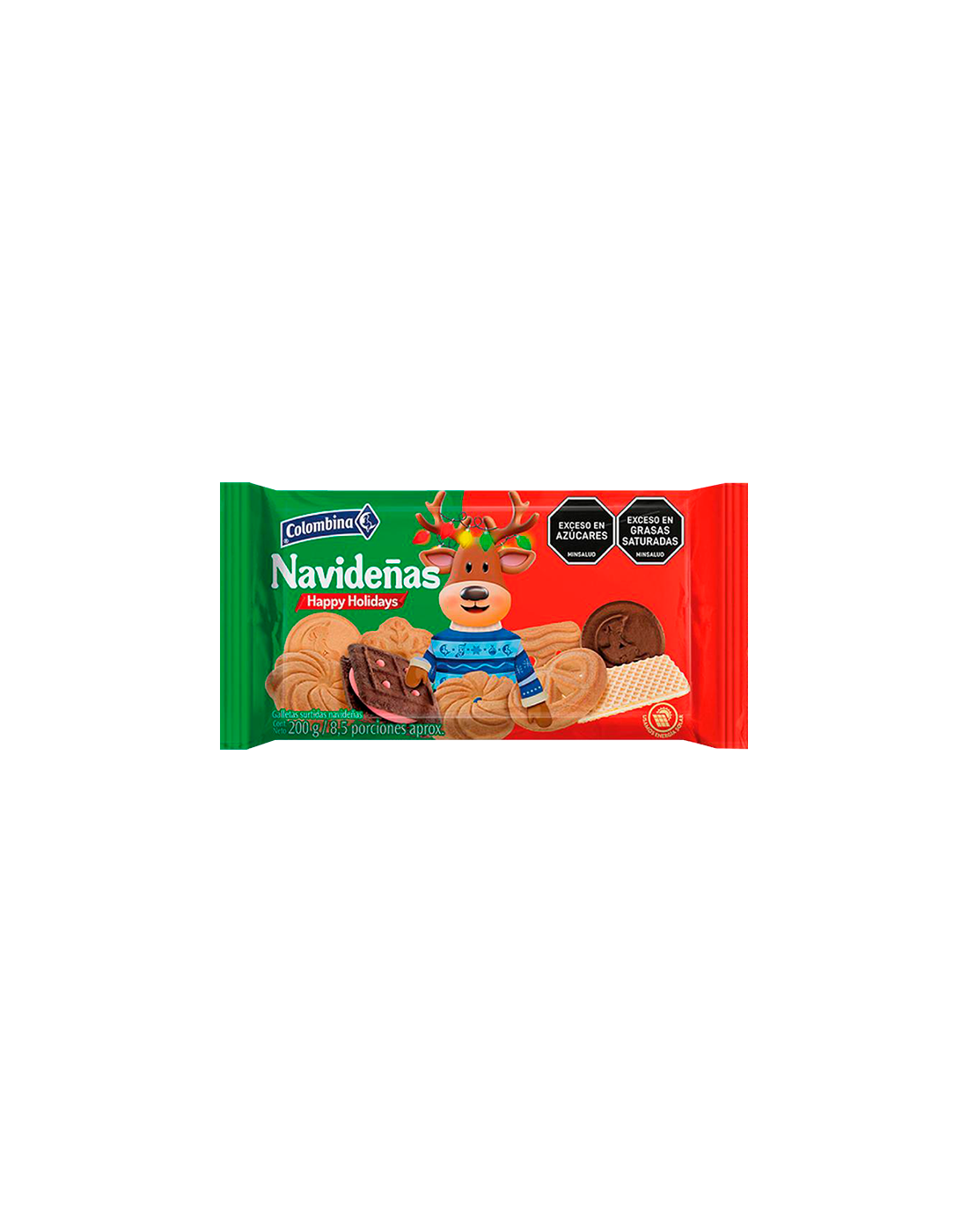 Galleta Surtidas Merry Christmas Surtido 200g.