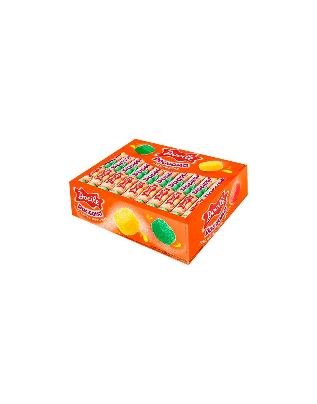 Gomita Docile Docigoma Tubo Frutas x30