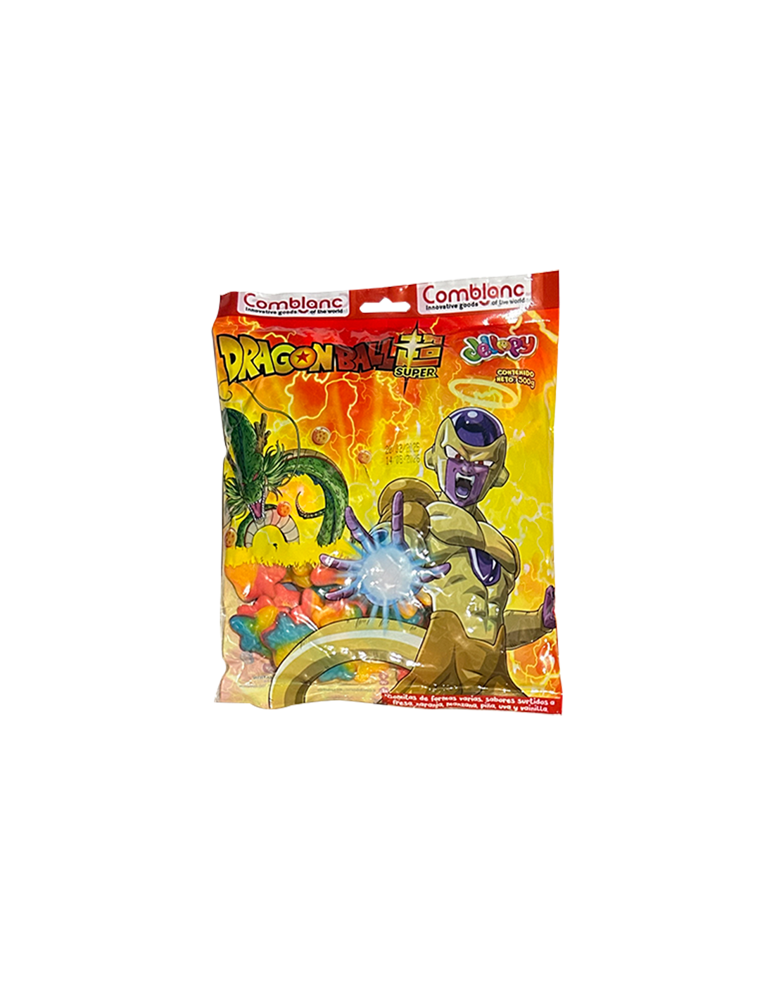 Gomitas Dragon Ball Super Estrellas 500g.