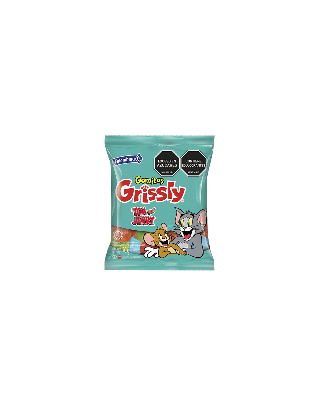 Gomitas Grissly Tom and Jerry 78g.