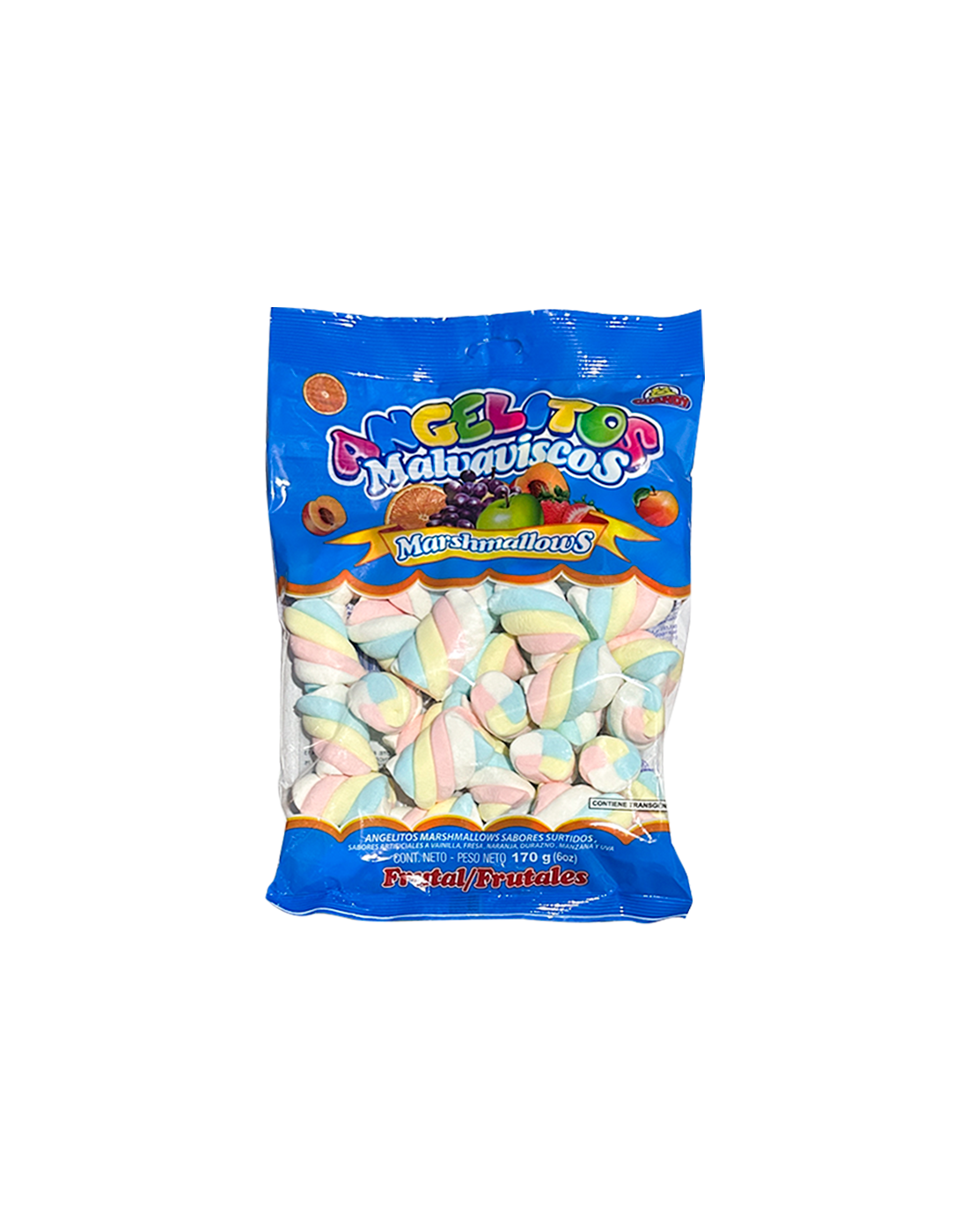 Marshmallow Angelitos Surtido 170g.