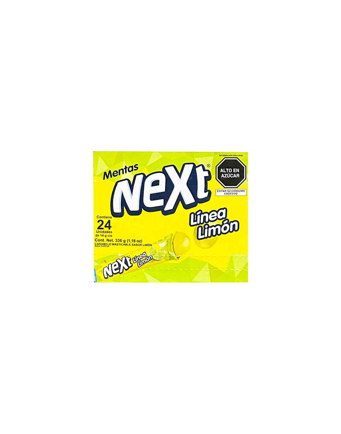 Mentas Next Línea Limón x24