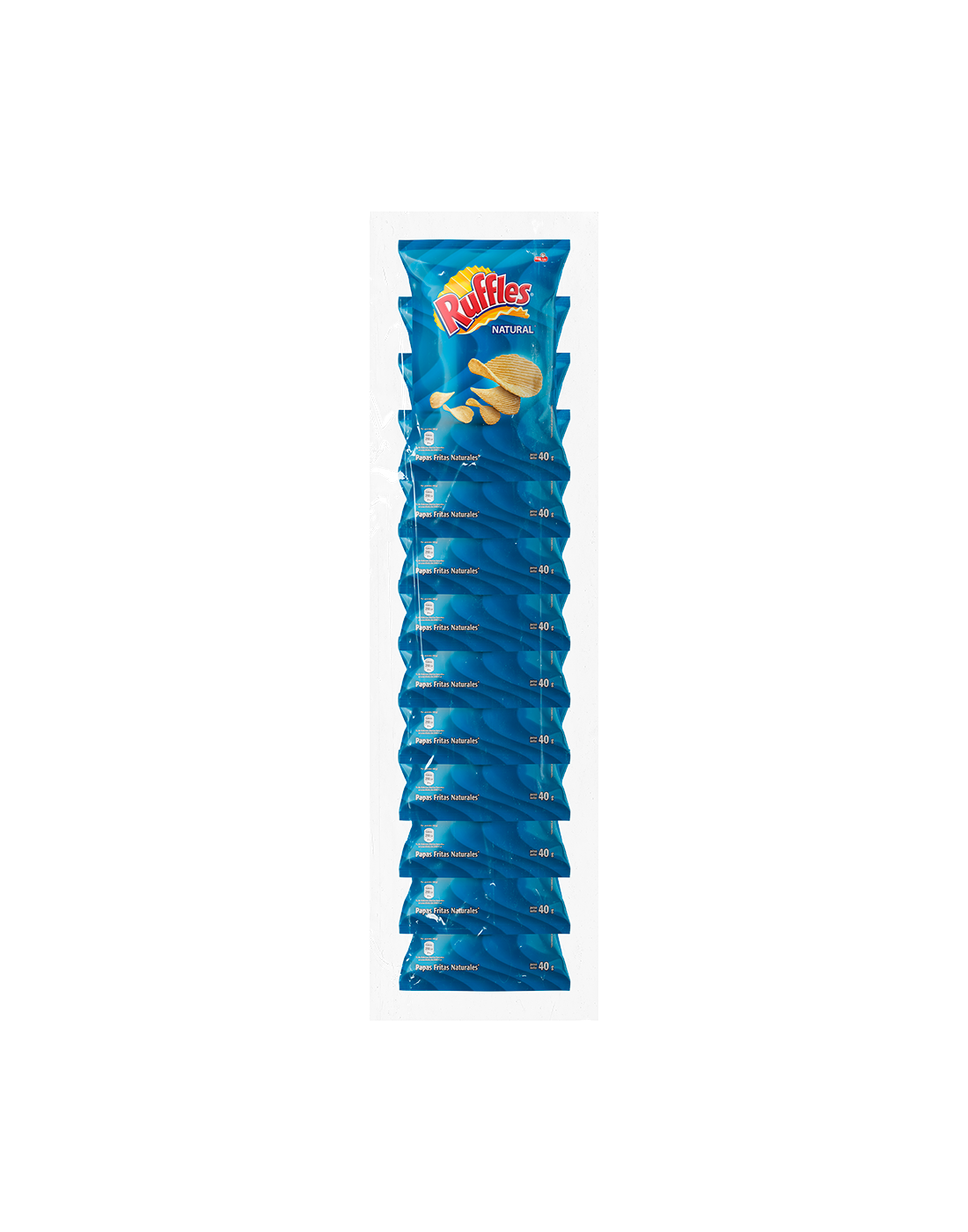 Ruffles Natural 40g. (x10)