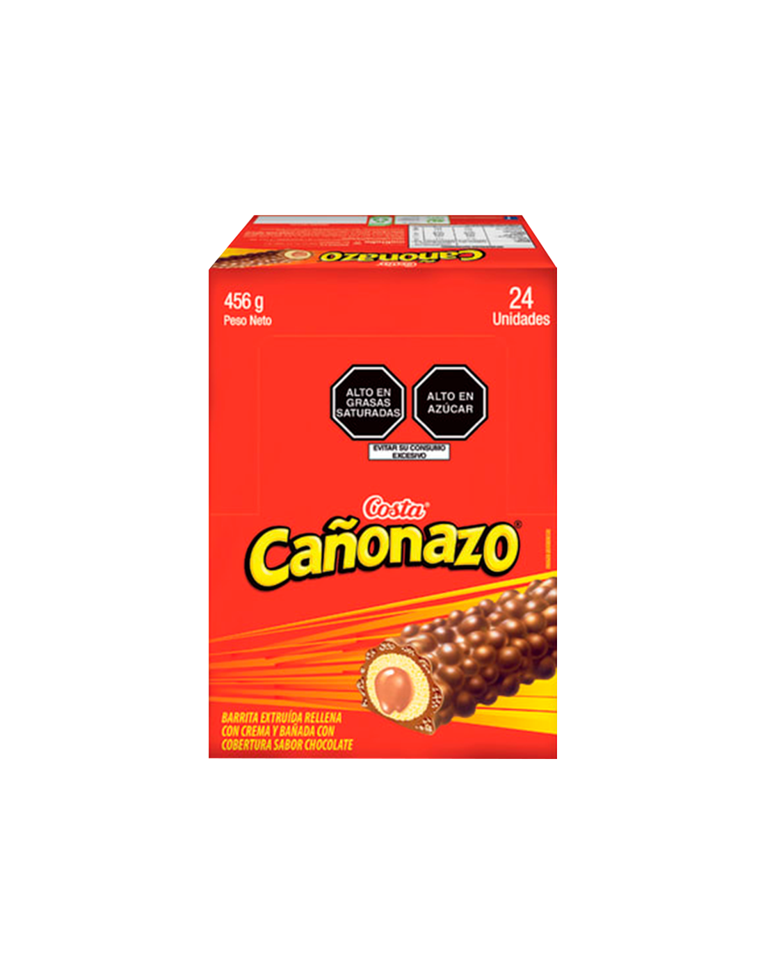 Wafer Cañonazo Chocolate x24